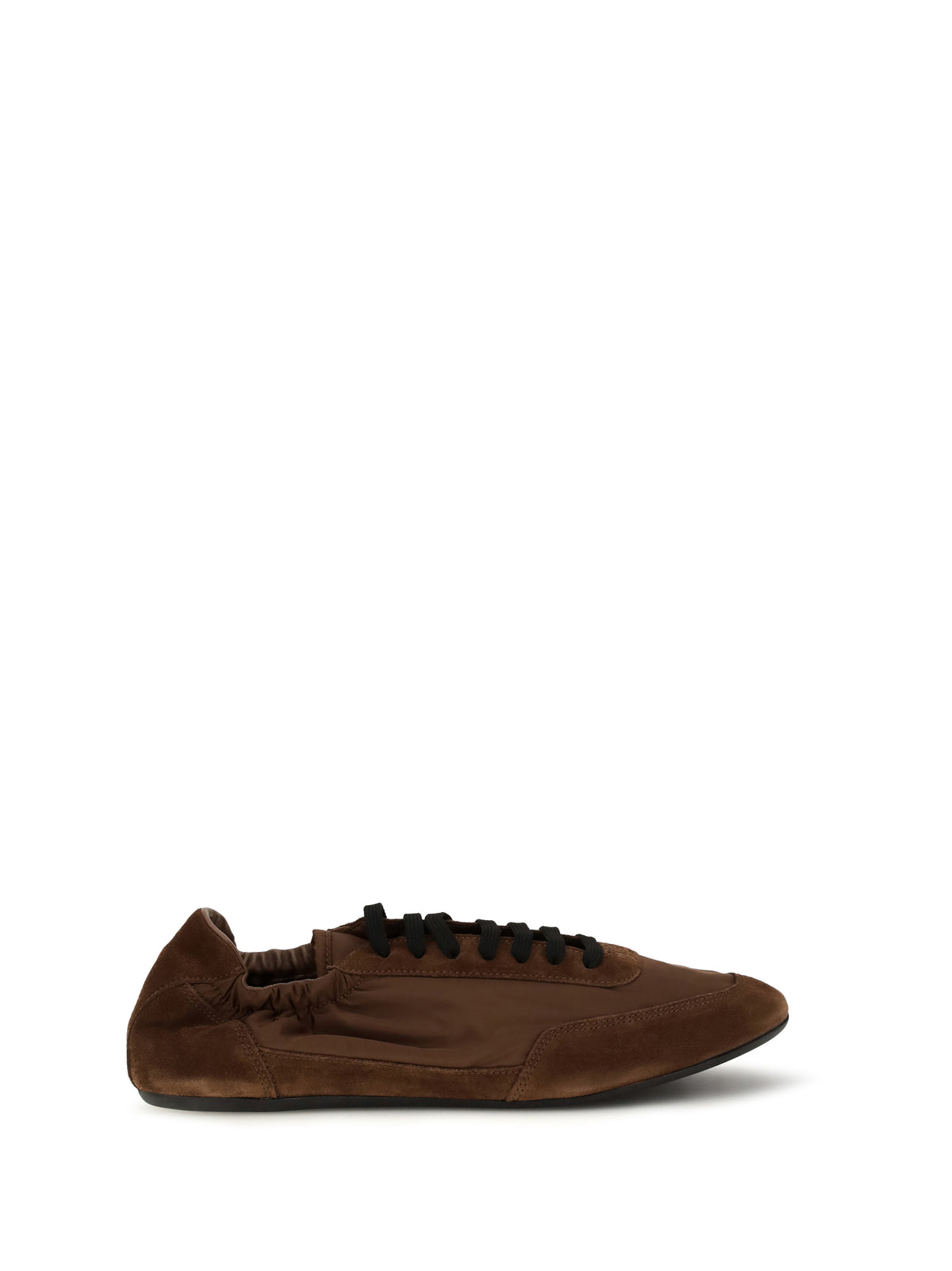 PRADA Prada Men Collapse Sneakers In Re-Nylon And Suede