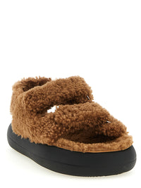 Moon Boot Women Shearling Sandals