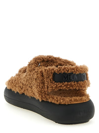 Moon Boot Women Shearling Sandals