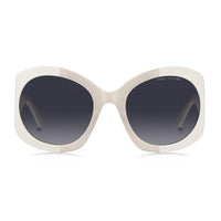 Marc Jacobs Sunglasses Butterfly Full Rim, Ivory Frame and Grey Azure Gradient Lens MARC722/S0SZJGB