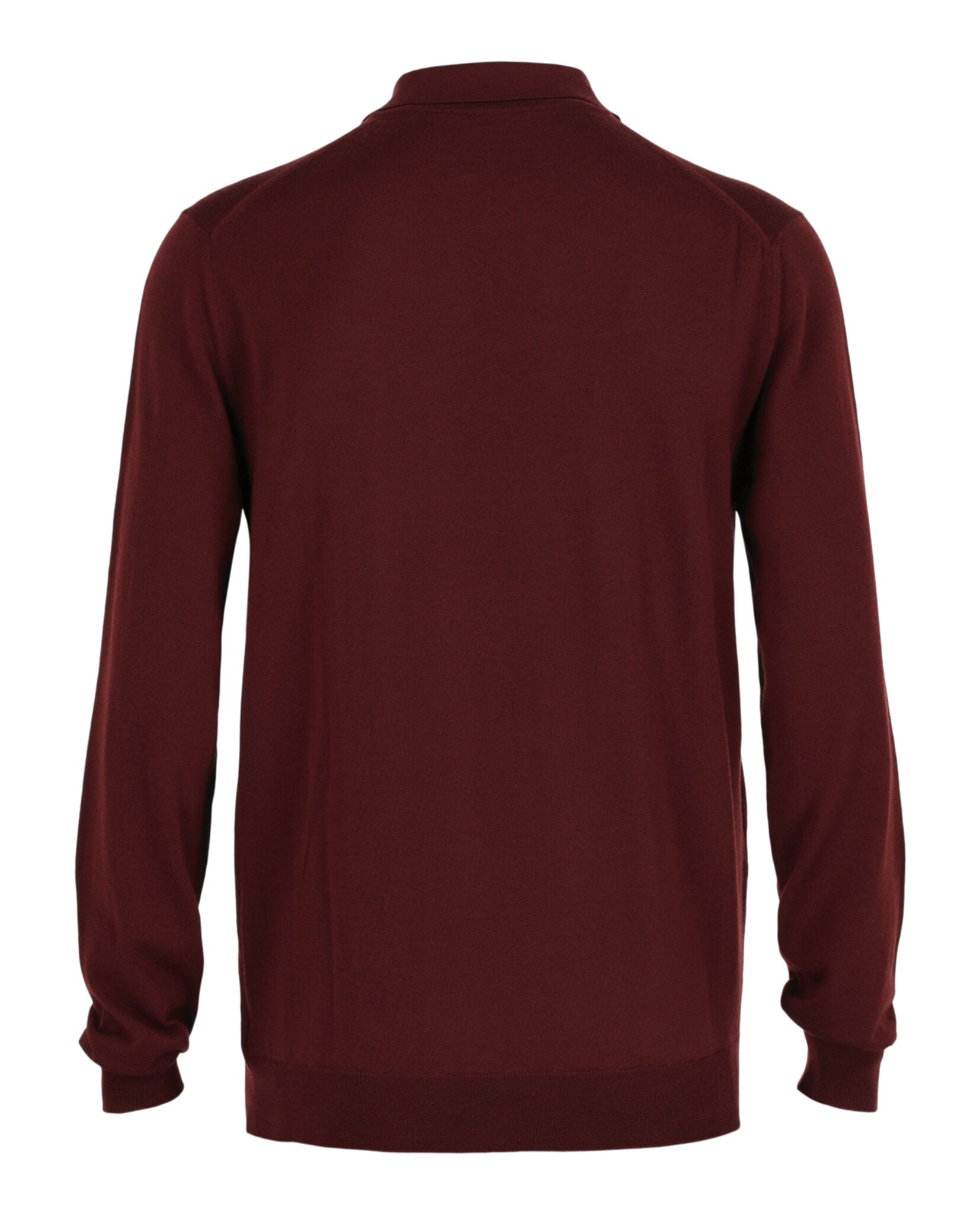 Slowear Mens Zanone Flex Wool Slim-Fit Polo