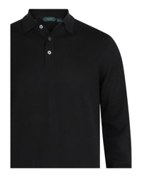 Slowear Mens Zanone Flex Wool Slim-Fit Polo
