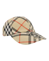 Burberry Burberry Womens MH Check Baseball Hat
