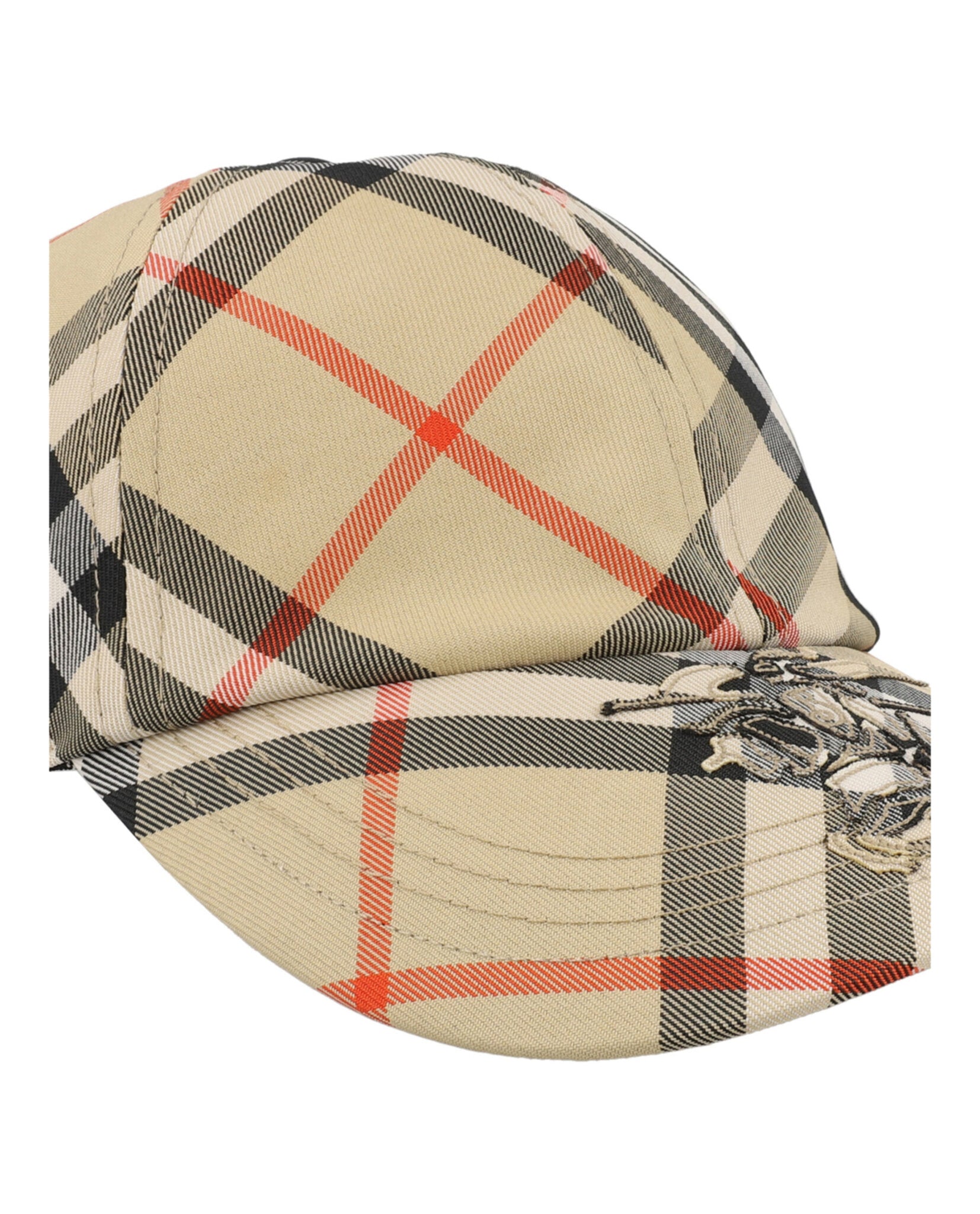 Burberry Burberry Womens MH Check Baseball Hat