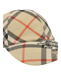 Burberry Burberry Womens MH Check Baseball Hat