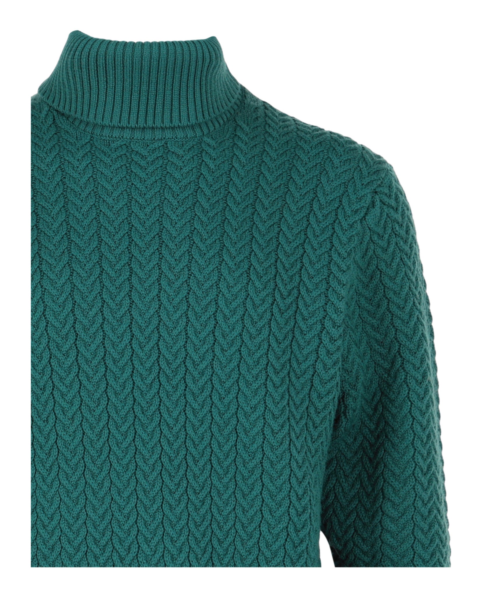 Slowear Mens Zanone Cable Knit Sweater