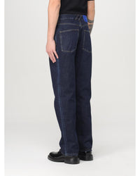 Burberry Straight Leg Jeans Men Blue