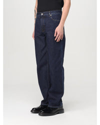 Burberry Straight Leg Jeans Men Blue