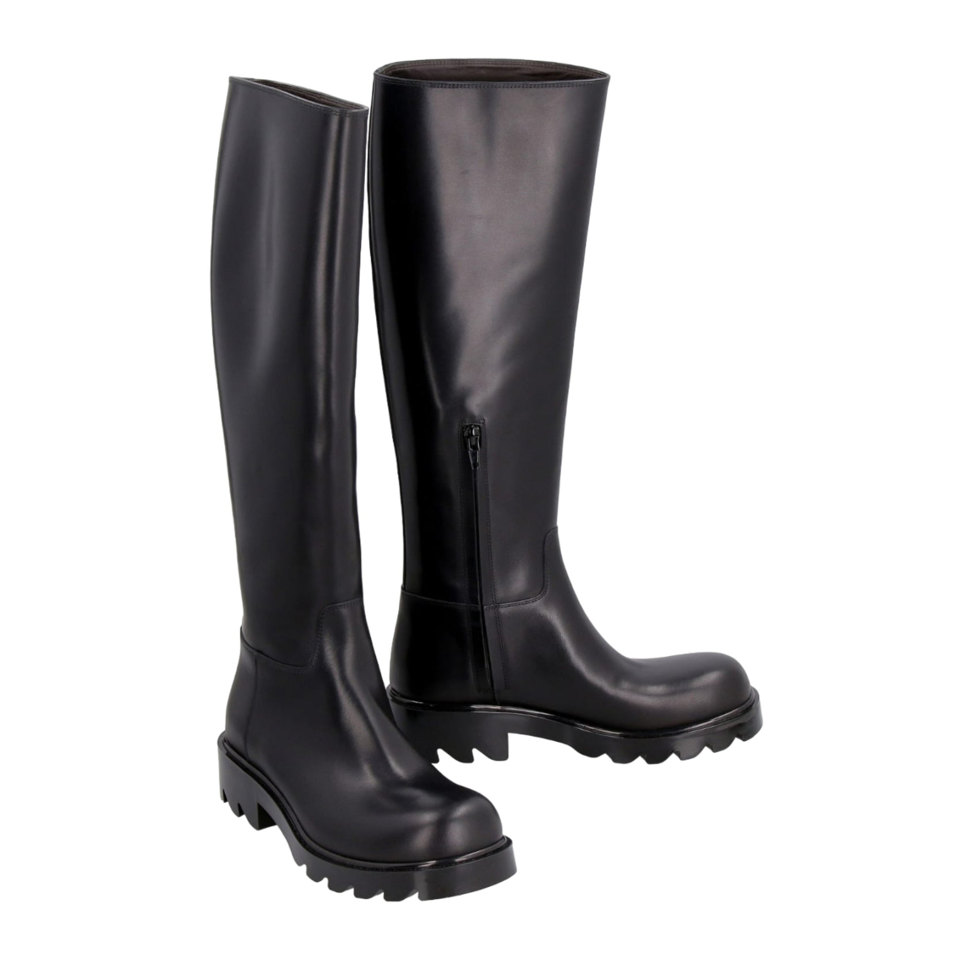 Bottega Veneta Strut Round-Toe Boots