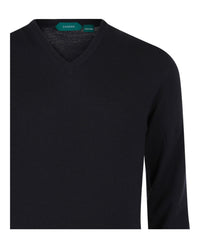 Slowear Mens Zanone V-Neck Wool Blend Sweater