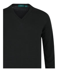 Slowear Mens Zanone V-Neck Wool Blend Sweater