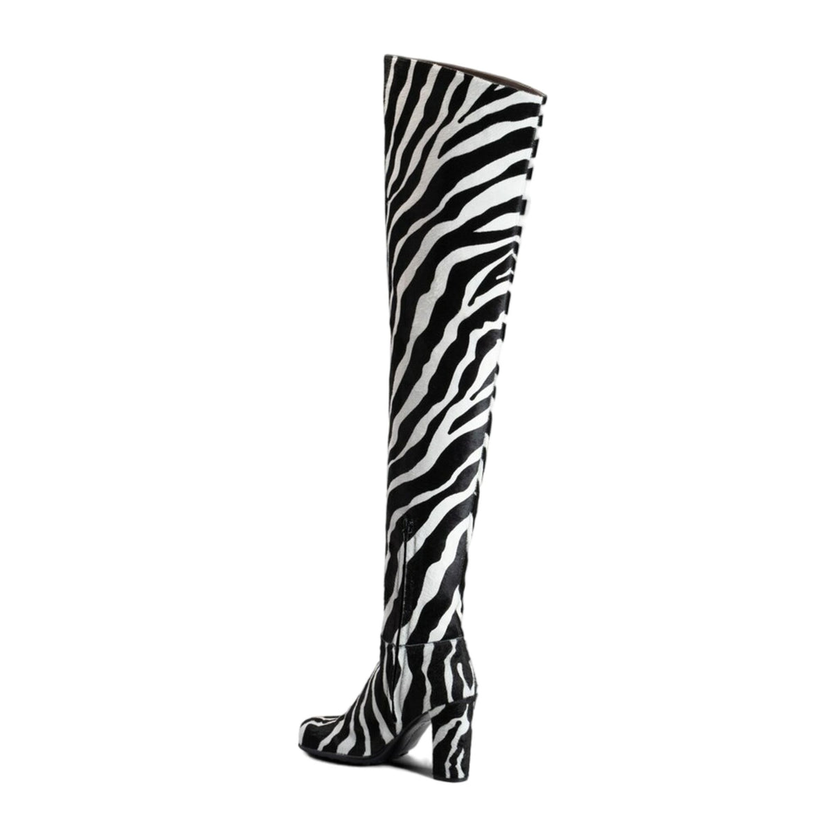 Bottega Veneta Storm Zebra Print Boots