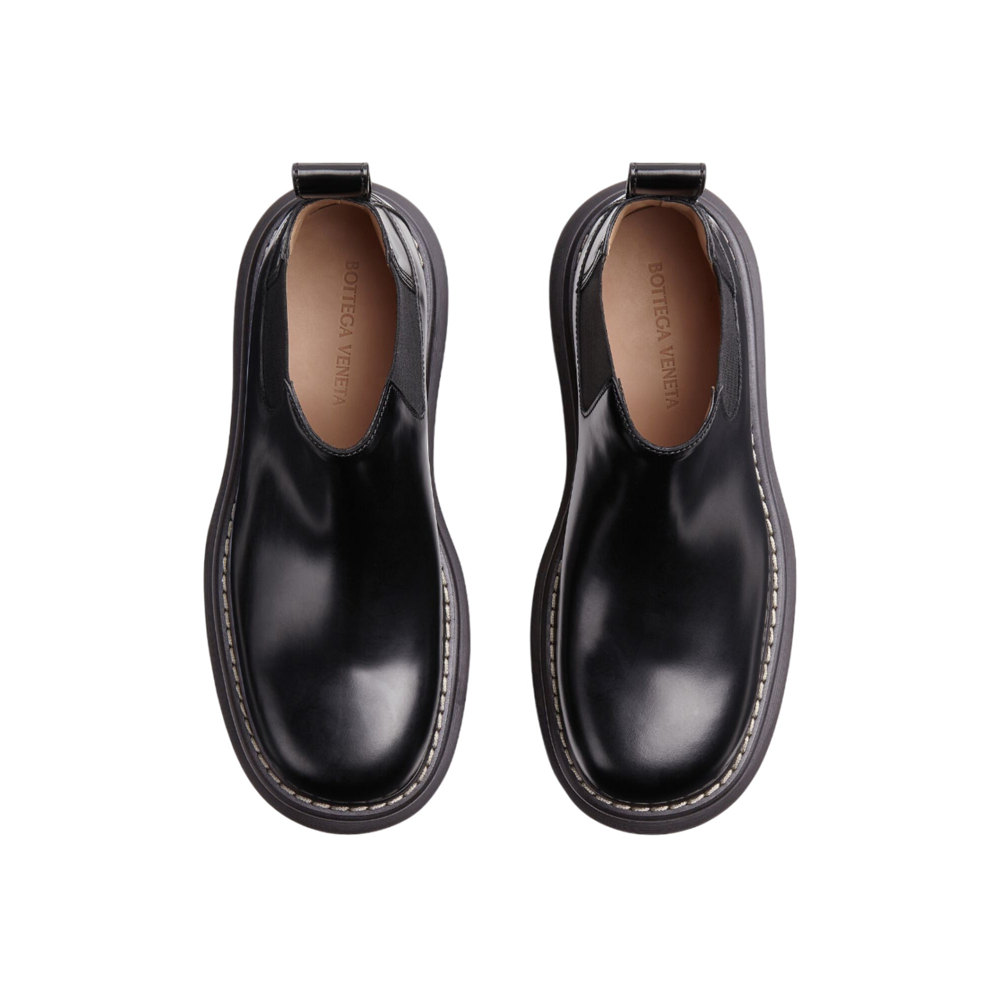Bottega Veneta Bounce Ankle Boots Black