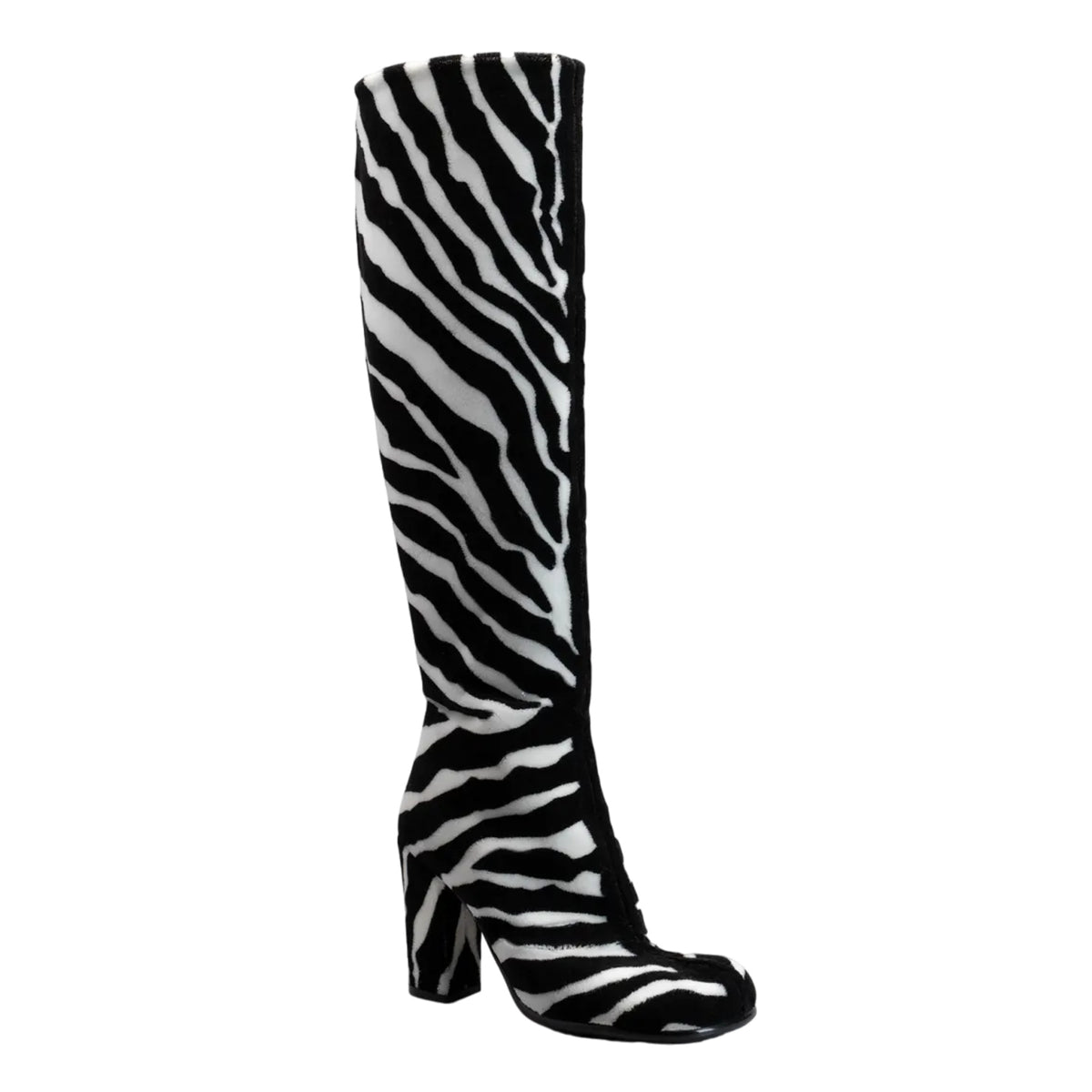 Bottega Veneta Zebra-Print Boots