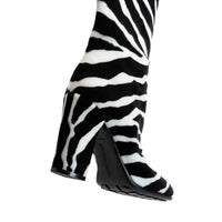 Bottega Veneta Zebra-Print Boots