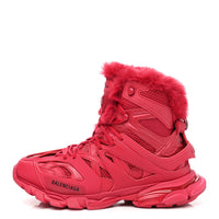 Balenciaga Track Hike Boots 42 Burgundy