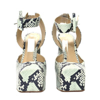 Bottega Veneta 140Mm Snake-Print Pumps