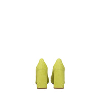 Bottega Veneta Square-Toe Block-Heel Pumps