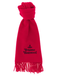 VIVIENNE WESTWOOD Vivienne Westwood Women Scarf With Embroidered Logo