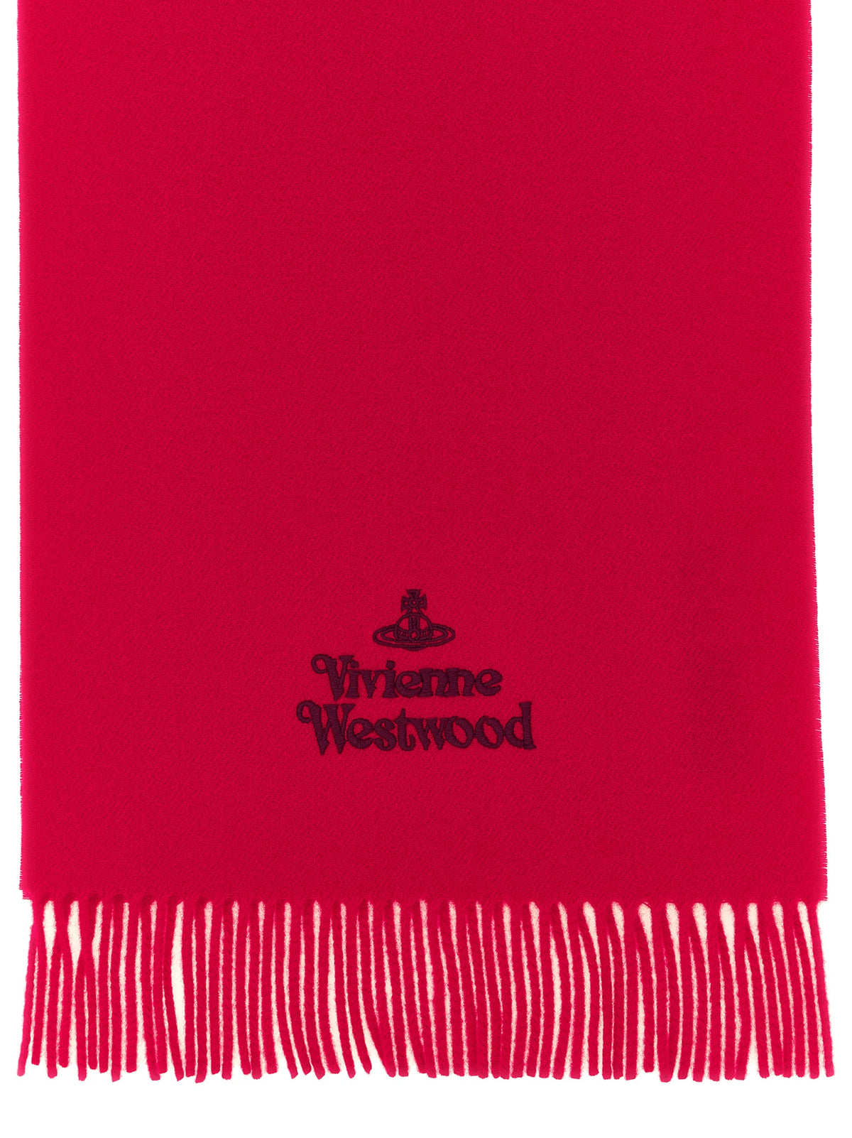VIVIENNE WESTWOOD Vivienne Westwood Women Scarf With Embroidered Logo