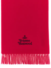 VIVIENNE WESTWOOD Vivienne Westwood Women Scarf With Embroidered Logo