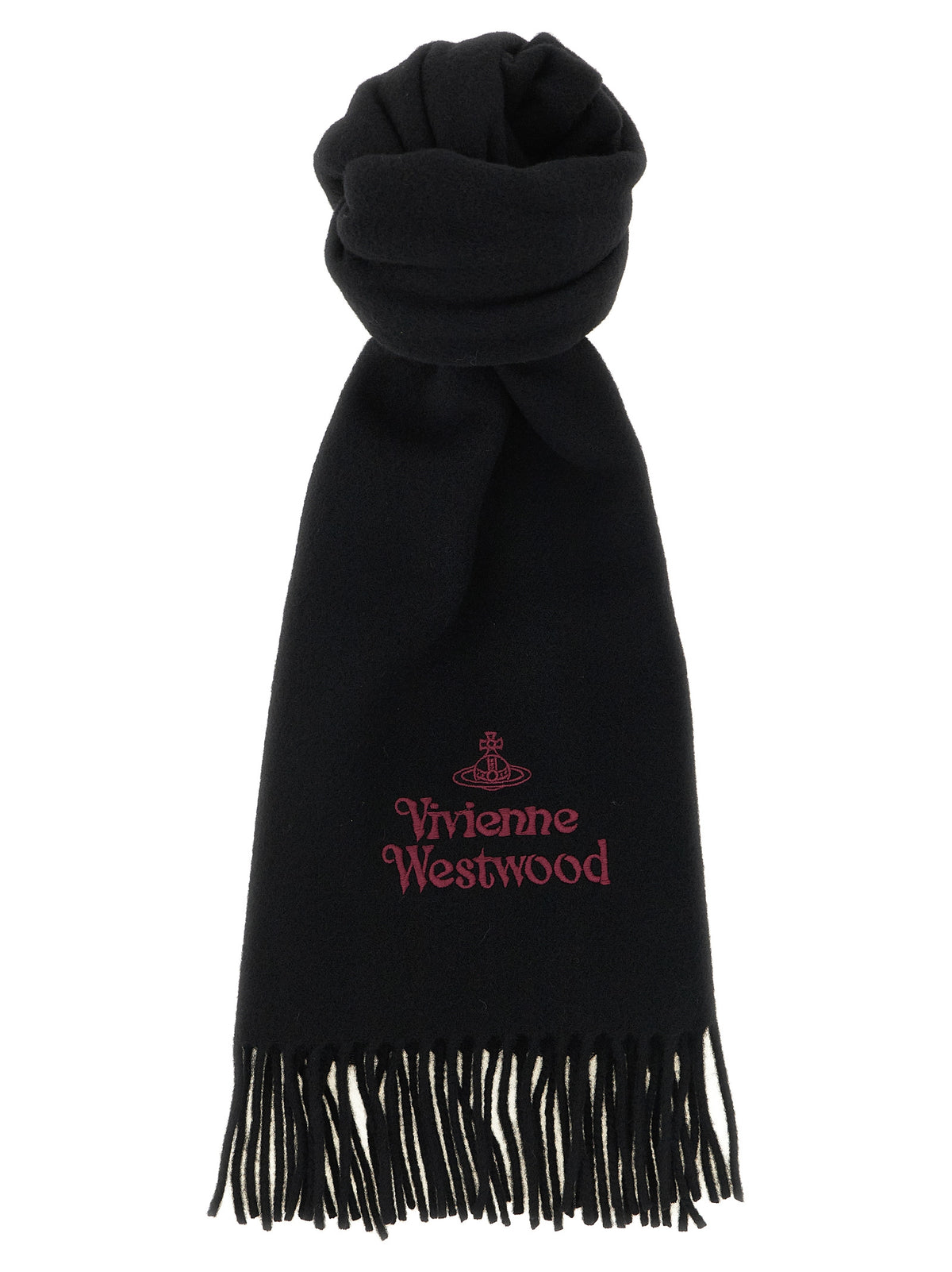 VIVIENNE WESTWOOD Vivienne Westwood Women Logo Embroidery Scarf