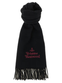 VIVIENNE WESTWOOD Vivienne Westwood Women Logo Embroidery Scarf