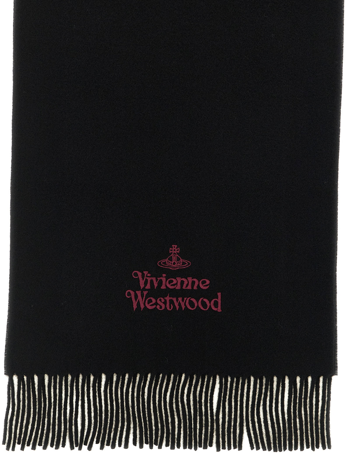 VIVIENNE WESTWOOD Vivienne Westwood Women Logo Embroidery Scarf