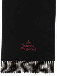 VIVIENNE WESTWOOD Vivienne Westwood Women Logo Embroidery Scarf