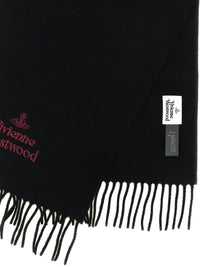 VIVIENNE WESTWOOD Vivienne Westwood Women Logo Embroidery Scarf