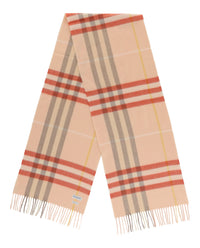 Burberry Womens Giant Check Cashmere Scarf