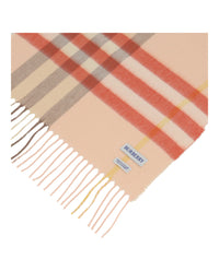 Burberry Womens Giant Check Cashmere Scarf