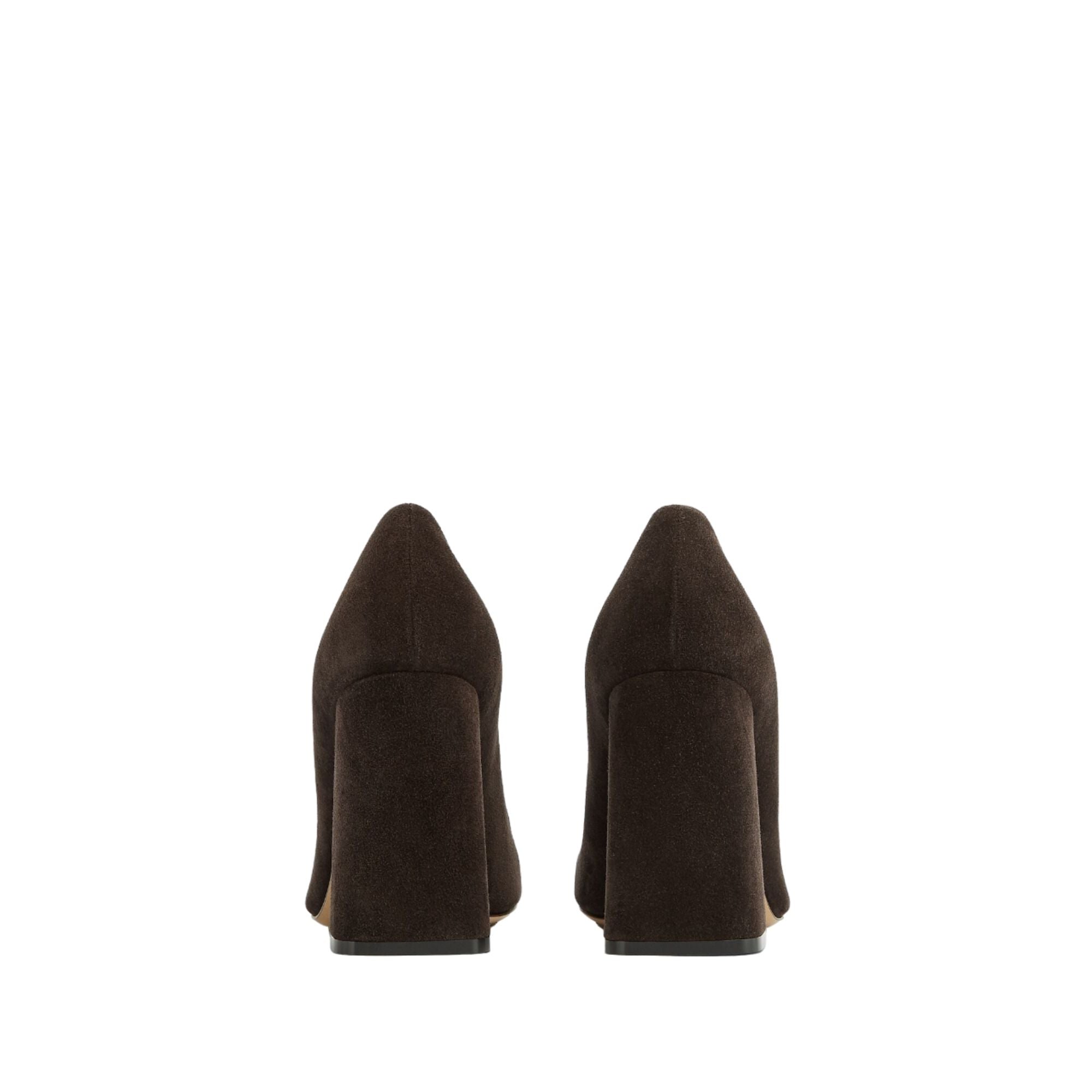 Bottega Veneta Square-Toe Block-Heel Pumps