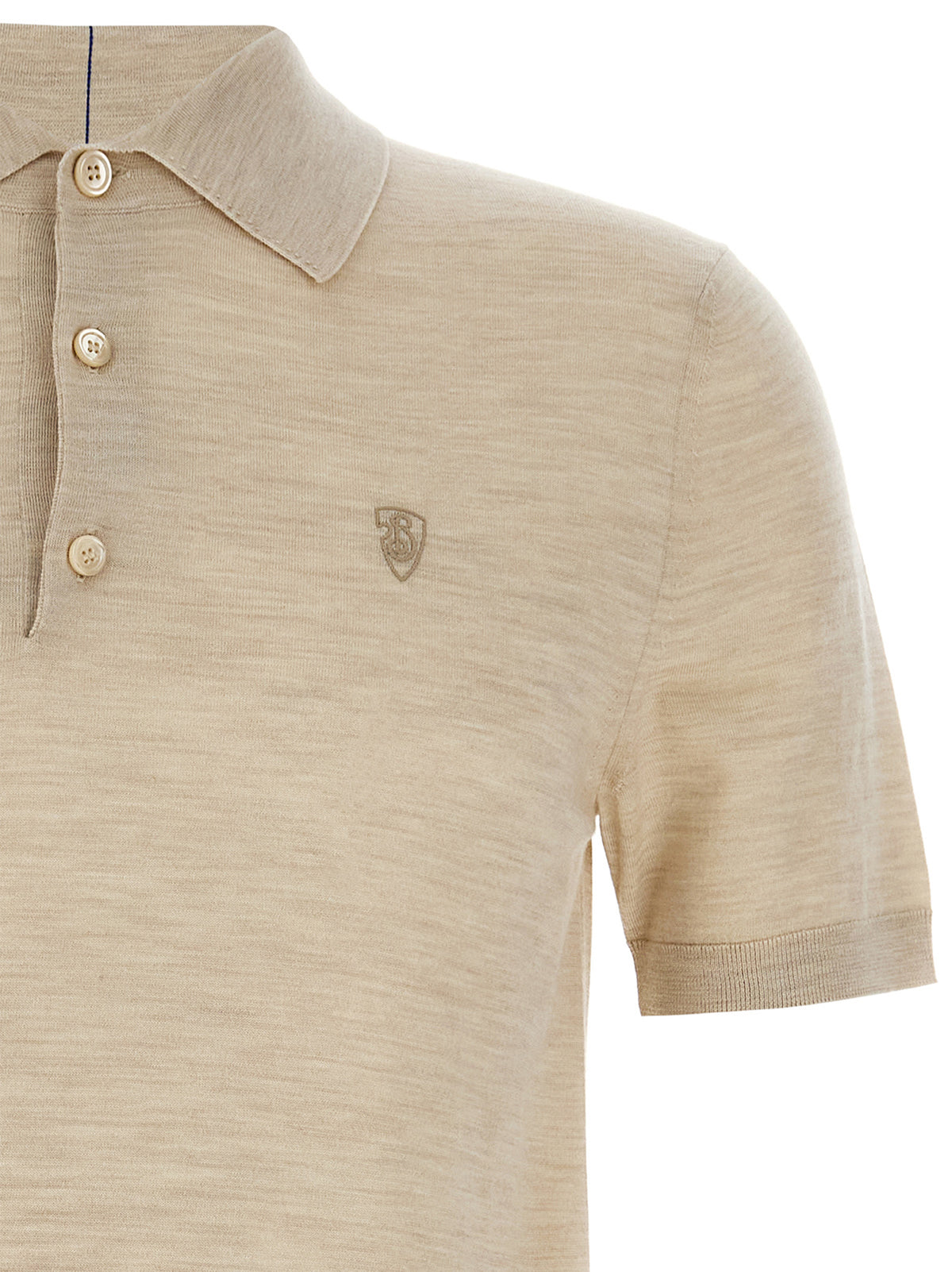 BURBERRY Burberry Men Wool Polo Shirt
