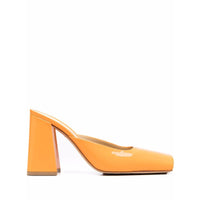 Bottega Veneta Tower Block-Heel Mules