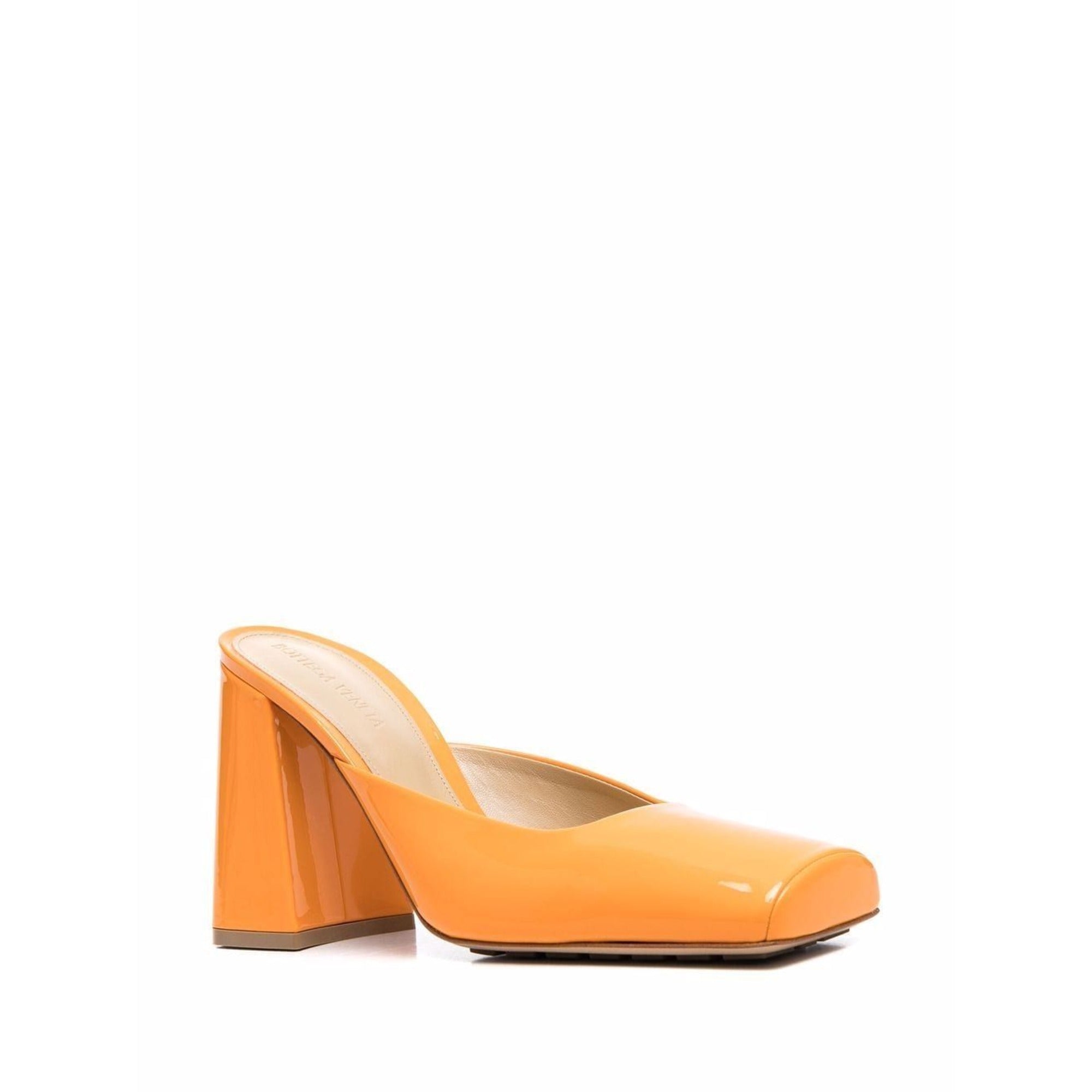 Bottega Veneta Tower Block-Heel Mules