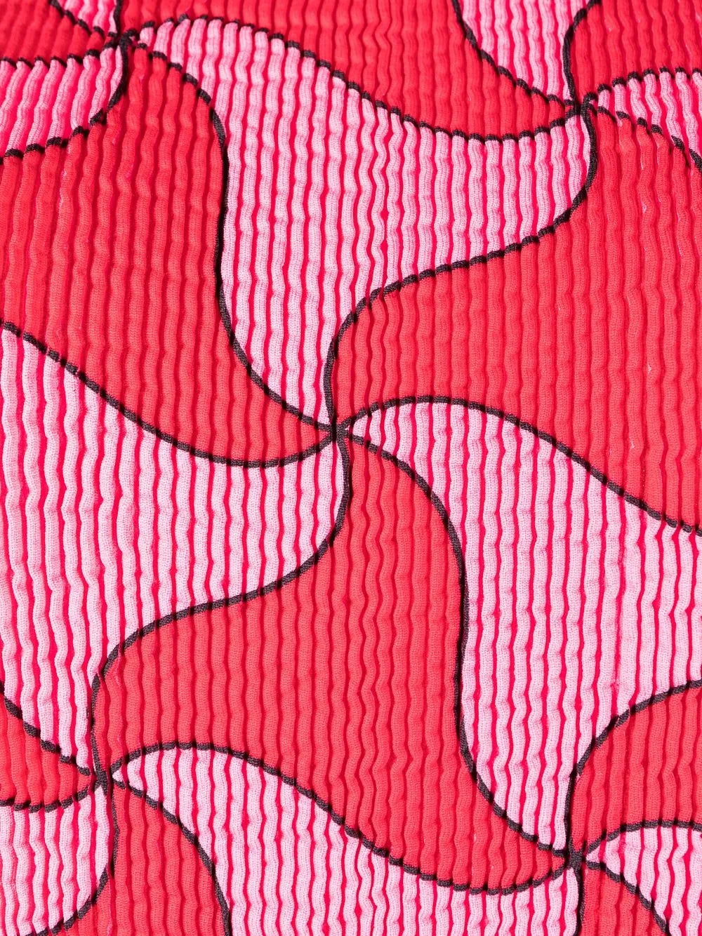Bottega Veneta Crinkle Ghost Halterneck Swimsuit