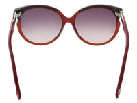 Swarovski Shaded Burgundy/Pearl Burgundy Round SK0081/S 71T Sunglasses