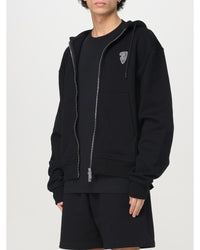 Burberry ZipUp Hoodie Sweatshirt Men Black Sweatshirts & Hoodies