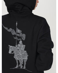 Burberry ZipUp Hoodie Sweatshirt Men Black Sweatshirts & Hoodies