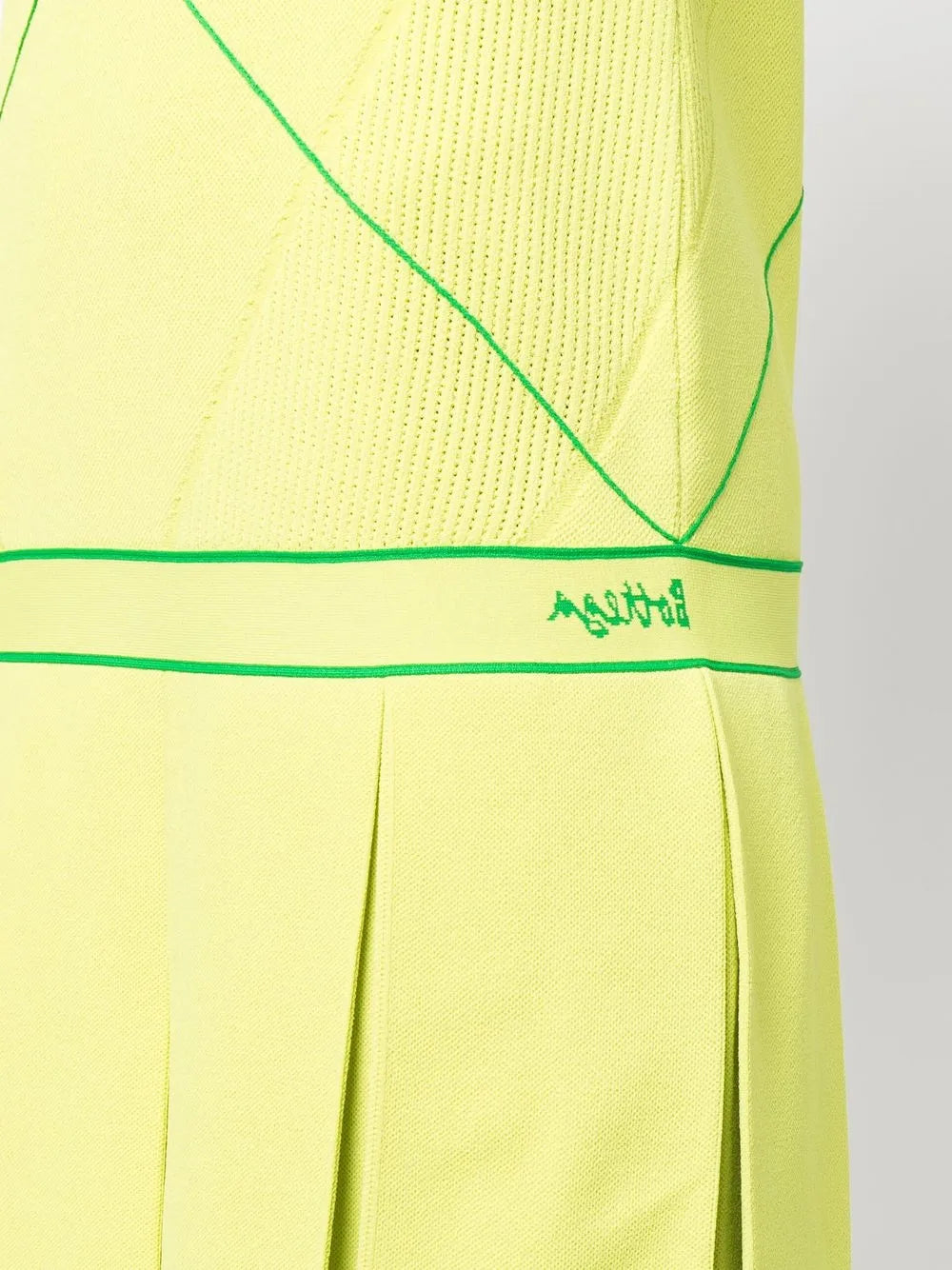 Bottega Veneta Sleeveless Drop Waist Tennis Dress