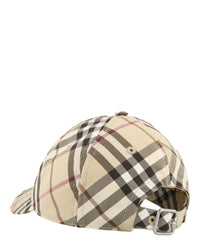 Burberry Womens Signature Plaid Baseball Hat