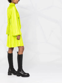 Bottega Veneta Tassel Detail Flared Dress