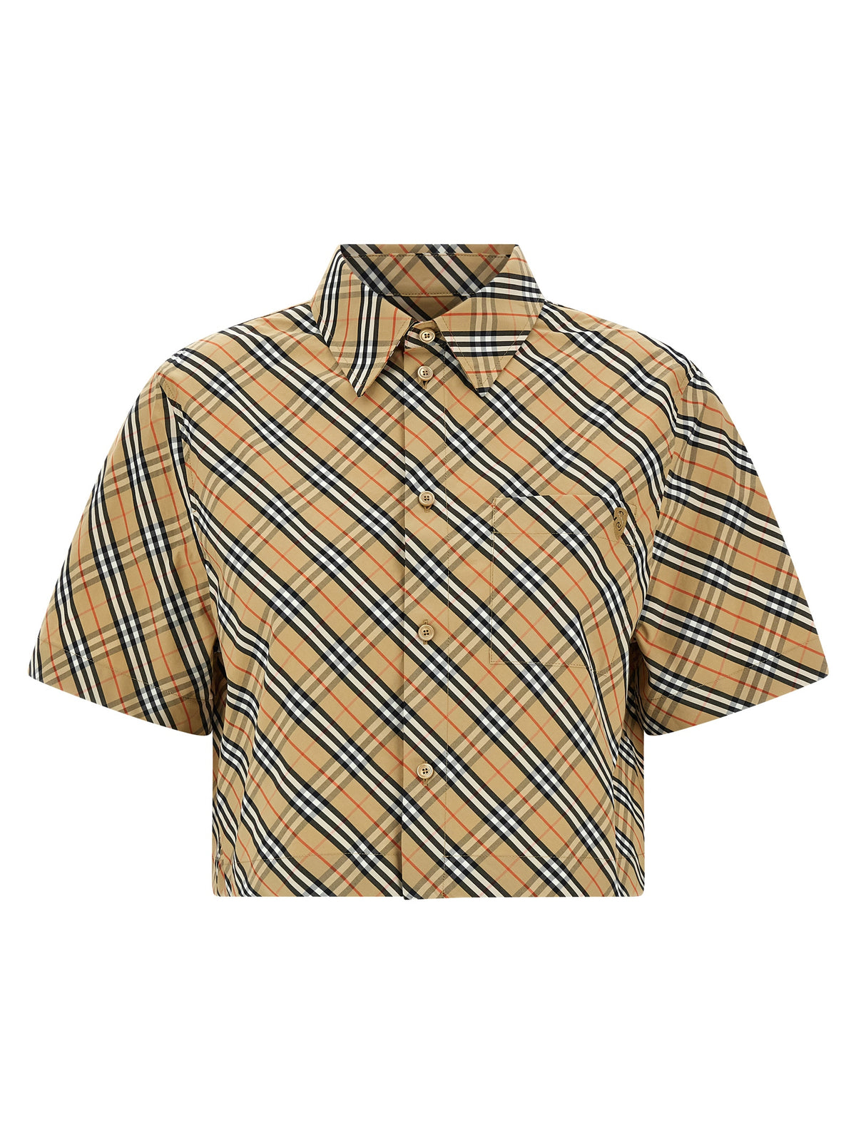 BURBERRY Burberry Women 'B Shield' Check Shirt