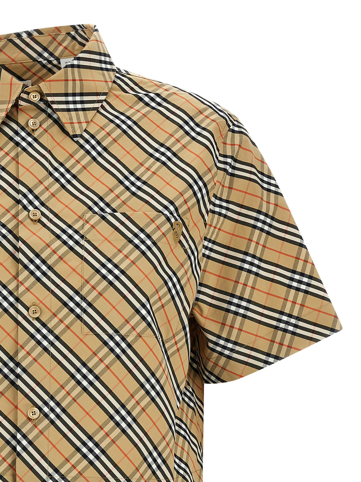 BURBERRY Burberry Women 'B Shield' Check Shirt
