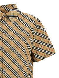 BURBERRY Burberry Women 'B Shield' Check Shirt