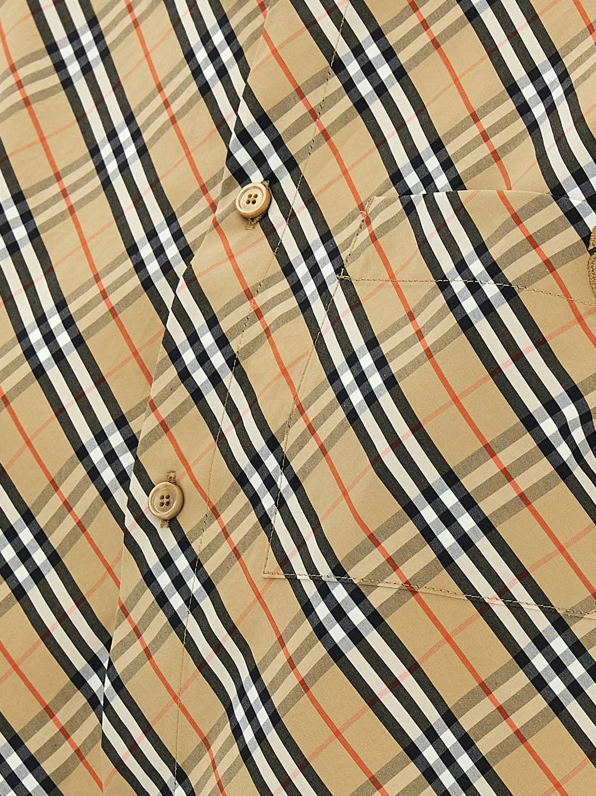 BURBERRY Burberry Women 'B Shield' Check Shirt