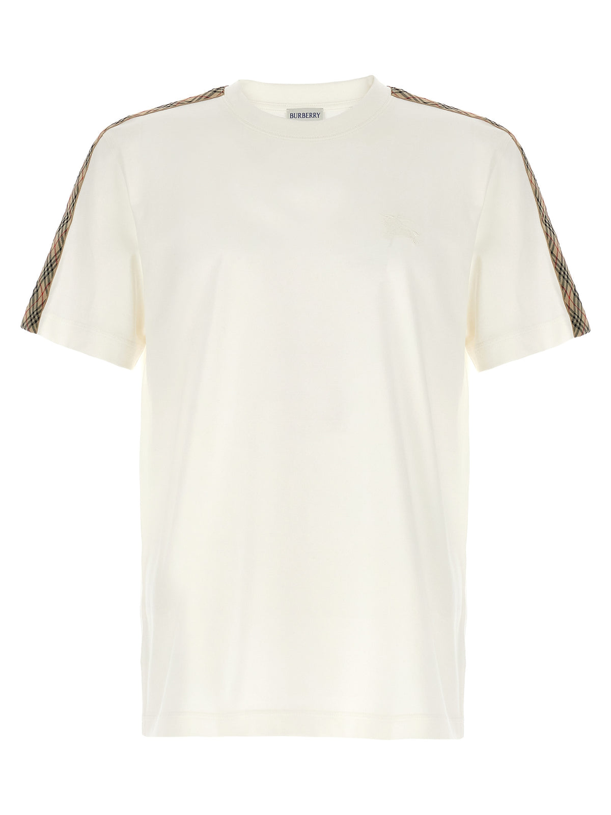 BURBERRY Burberry Men Check Tape T-Shirt