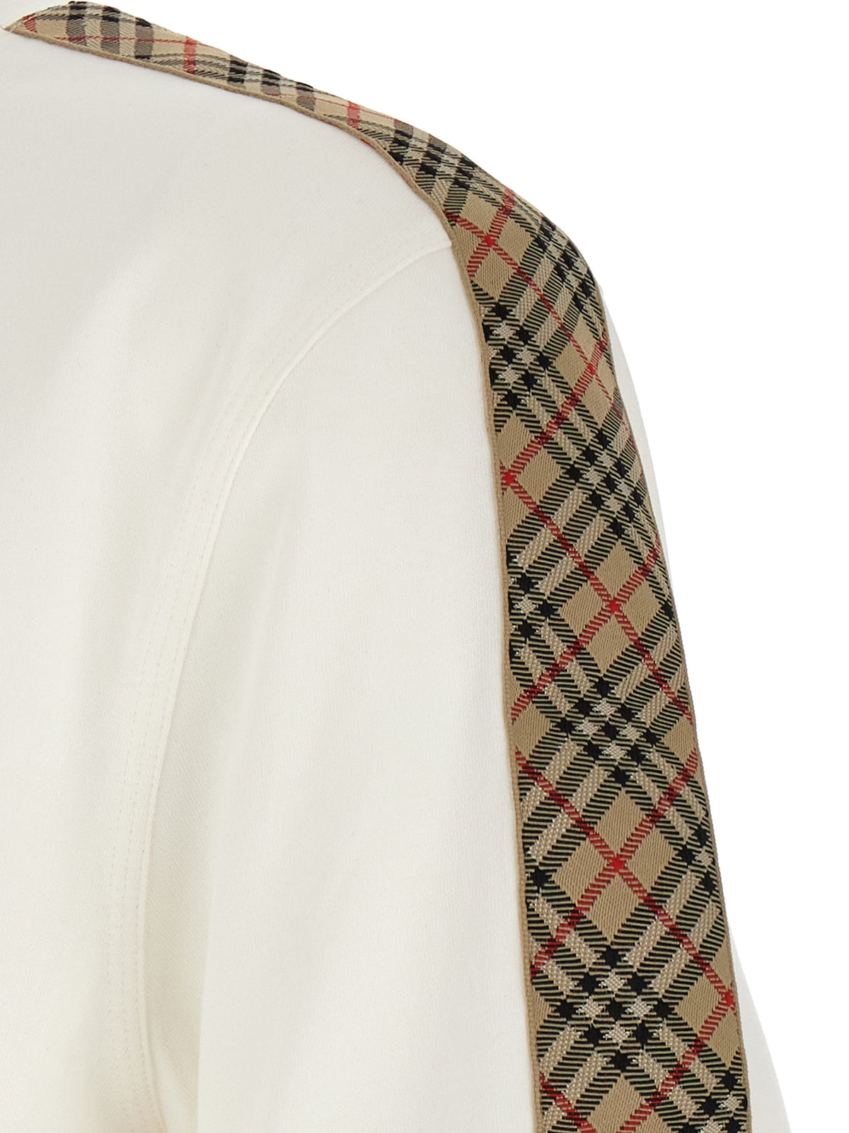 BURBERRY Burberry Men Check Tape T-Shirt