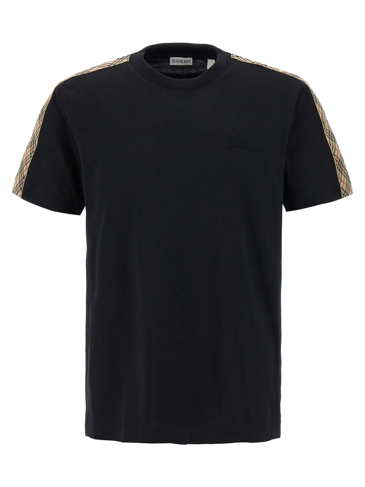 BURBERRY Burberry Men Check Tape T-Shirt